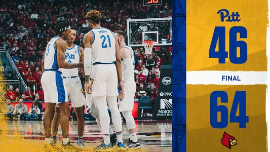 Pitt-Louisville Final Score Graphic