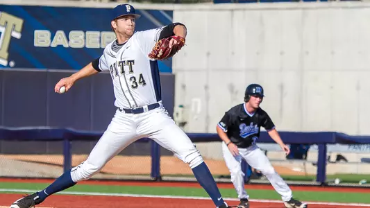 Pittsburgh, PA - May 19, 2016: The Pitt Panthers baseball team hosts the Duke Blue Devils in an ACC contest at Charles L. Cost Field in Pittsburgh. - Credit: Jeffrey Gamza/Pitt Athletics