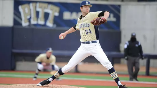 PITTSBURGH, PA, MARCH 20: The Pitt baseball team hosts #11 Florida State at the Charles L. Cost Field in Pittsburgh, Pennsylvania on March 20, 2016.Photographer: Pete Madia/Pitt Athletics