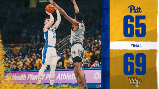 Pitt-Wake Forest Score Graphic