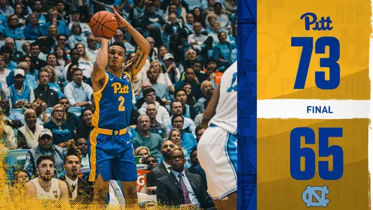 Pitt-UNC Final Score Graphic