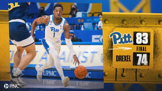 Pitt-Drexel Final Score Graphic