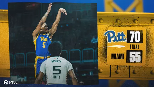 Pitt-Miami Final Score Graphic