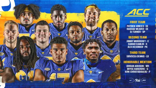 Pitt on 2020 All-ACC Football Team