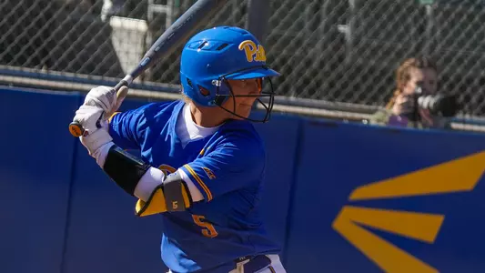 Hunter Levesque batting at UCLA.