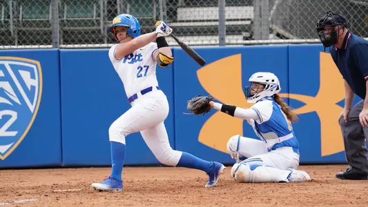 Katlyn Pavlick batting at UCLA.