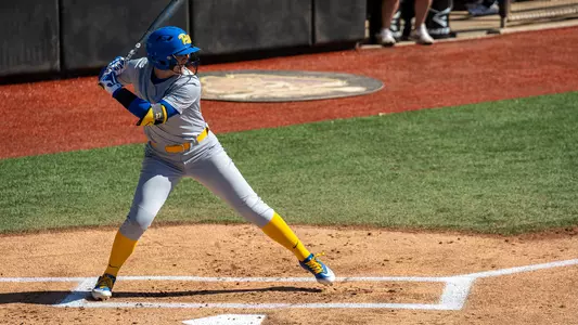 Katlyn Pavlick batting vs. UMass.