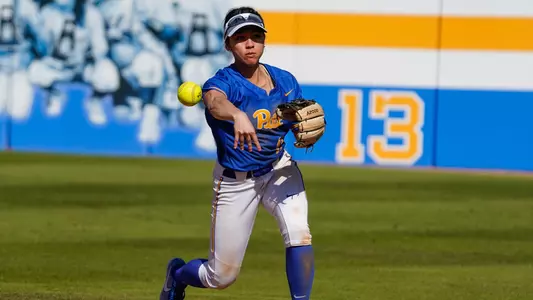 LoLo Sanchez throwing the ball at UCLA.