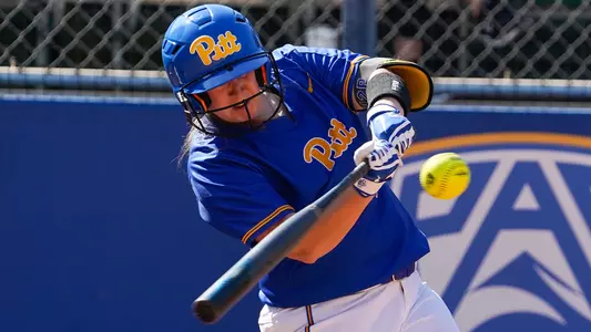 Walker Barbee hitting at UCLA.