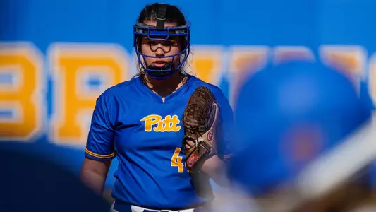 Becca Miller on the mound at UCLA