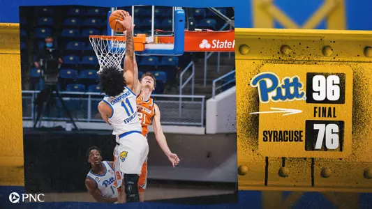 Pitt-Syracuse Final Score Graphic.