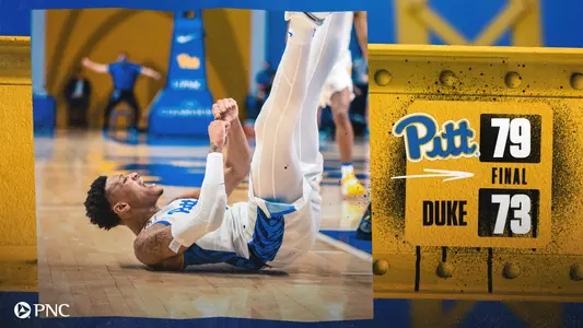 Pitt-Duke Final Score Graphic