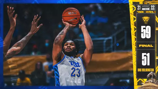 Pitt-UNCW Final Score Graphic