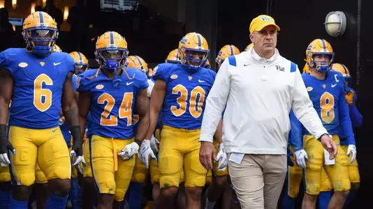 Narduzzi and Football Players