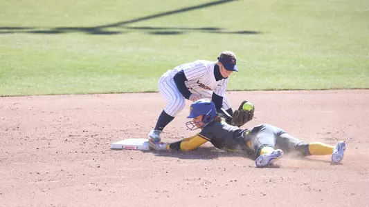 EC Taylor stealing a base vs. Virginia.