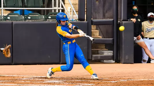 Katlyn Pavlick hitting at Georgia Tech.