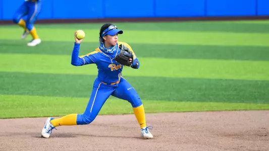 LoLo Sanchez fielding vs. Syracuse.