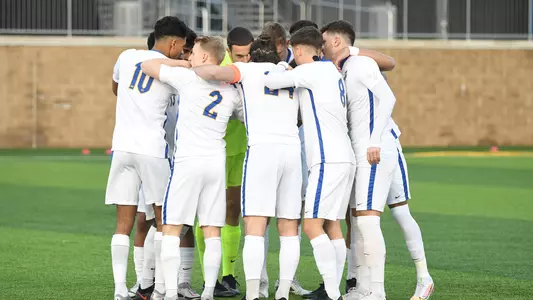 Men's Soccer Huddle