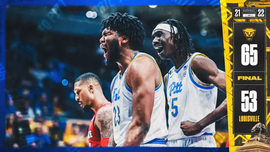 Pitt-Louisville Final Score Graphic
