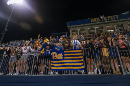 Fans at Ambrose Urbanic Field