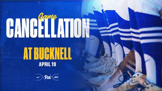 Pitt-Bucknell Canceled