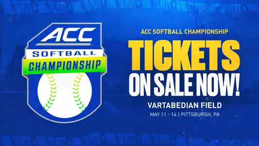 ACC Softball Championship Ticket Graphic