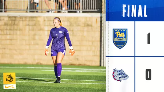 Women's soccer shuts out Gonzaga in season opener, 1-0.