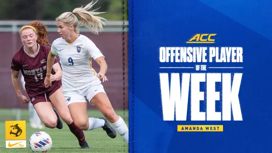 Amanda West - ACC Offensive Player of the Week, 2022 Week 1