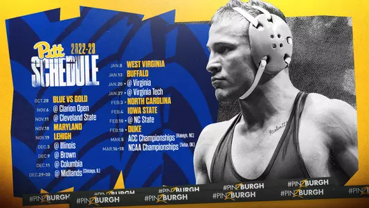 2022-23 Pitt Wrestling Schedule