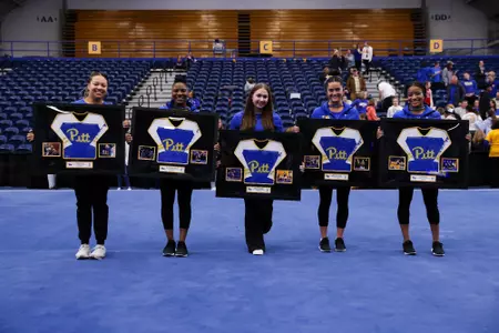 Senior Night Pitt Gym