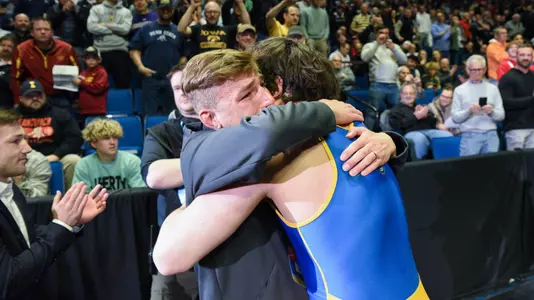Nino Bonaccorsi Micky Phillippi Hug 2023 NCAA Championships
