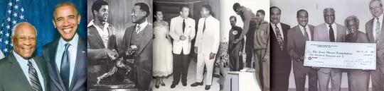 Collage of Herb Douglas photos