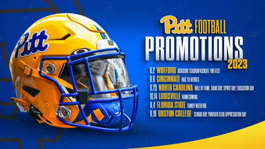 2023 Pitt Football Promotions