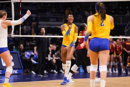 Torrey Stafford celebrates against USC 2