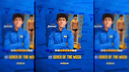 Noah Bernard-ACC Diver of the Week