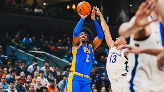 Action Shot of Blake Hinson at Virginia