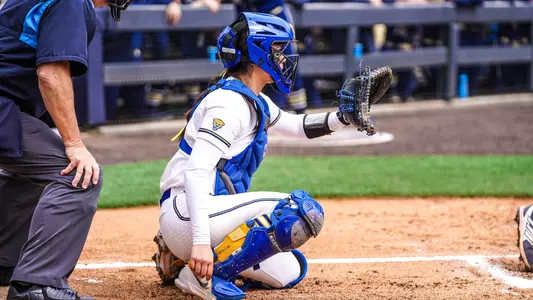 Action shot of KK Esparza