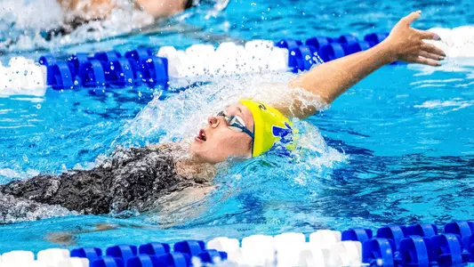 Action Shot of Claire Jansen