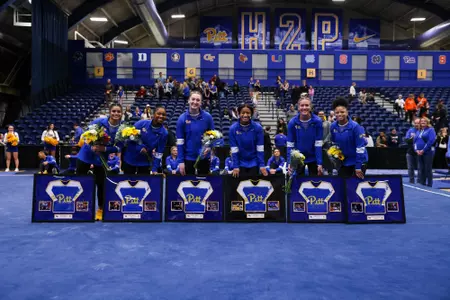 Pitt Gymnastics 2024 Senior Night