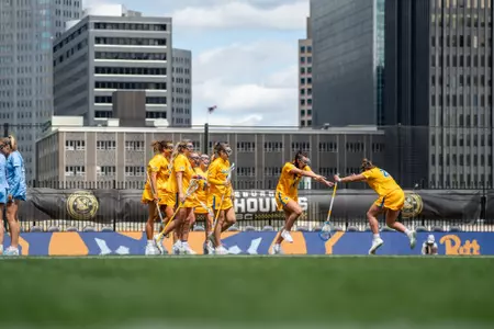 WLAX 2024 UNC Goal Celly