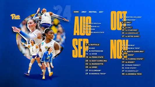 2024 Pitt Volleyball Schedule