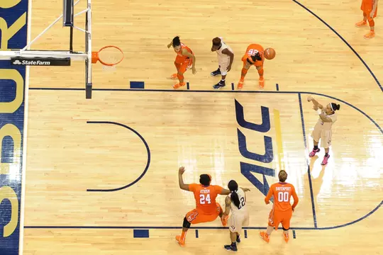 PITTSBURGH, PA- The Pitt women's basketball team (18-10, 8-7 ACC) take on the Clemson Tigers (9-19, 1-14 ACC) on Sunday, March 1, 2015 at The Petersen Events Center. Today's game is Senior Day as well as Girl Scout Day.