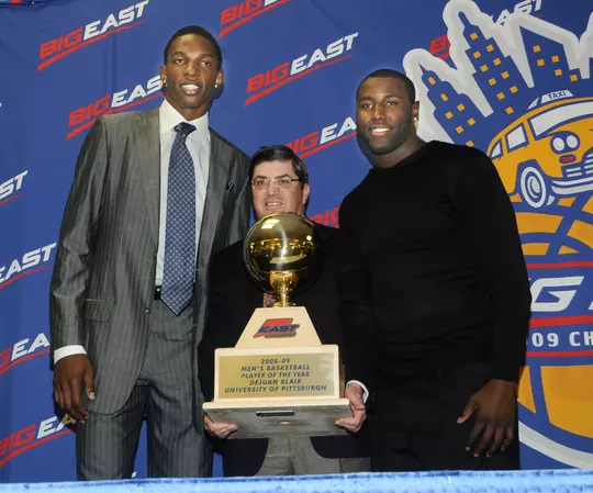 Big East Awards Press Conference. Player of Year, Coach of Year, ETC.
2009 Big East Basketball Championship at Madison Square Garden, New York NY.