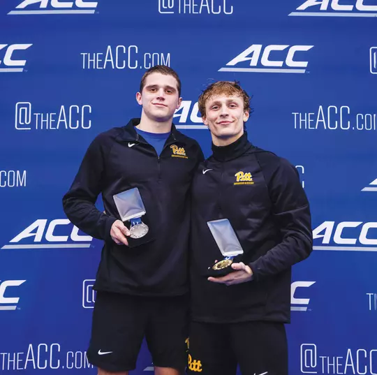 February 22, 2024: ACC Swimming and Diving Championship at Greensboro Aquatics Center in Greensboro, NC. (Scott Kinser)