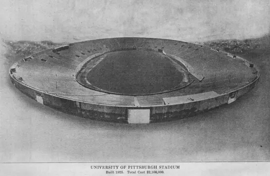 A photo of Pitt stadium