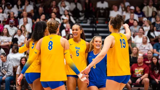 Pitt Volleyball Celebration