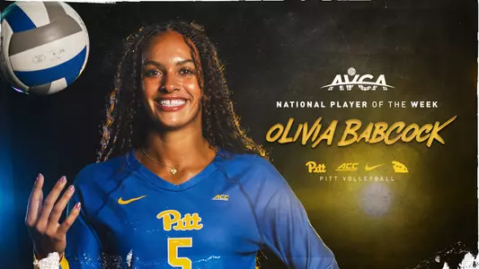 Olivia Babcock Earns Fourth AVCA National Player of the Week Award