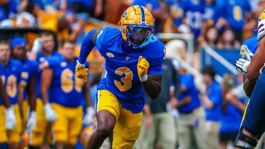 Pittsburgh, PA - August 30, 2025: The Pitt Panthers football team hosts the Duquesne Dukes at Acrisure Stadium in Pittsburgh - Credit: Jeffrey Gamza/Pitt Athletics