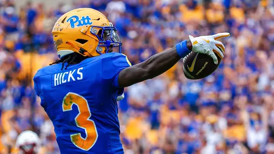 Pittsburgh, PA - September 27, 2025: The Pitt Panthers football team hosts the Louisville Cardinals in an ACC contest at Acrisure Stadium in Pittsburgh - Credit: Jeffrey Gamza/Pitt Athletics