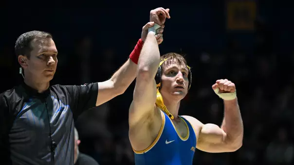 Action Shot of Luca Augustine